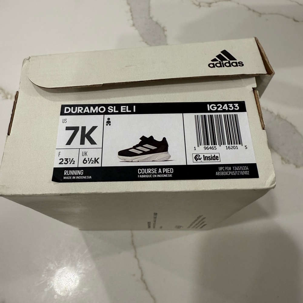 Adidas Duramo SL EL I Kids' Shoes - Black and White